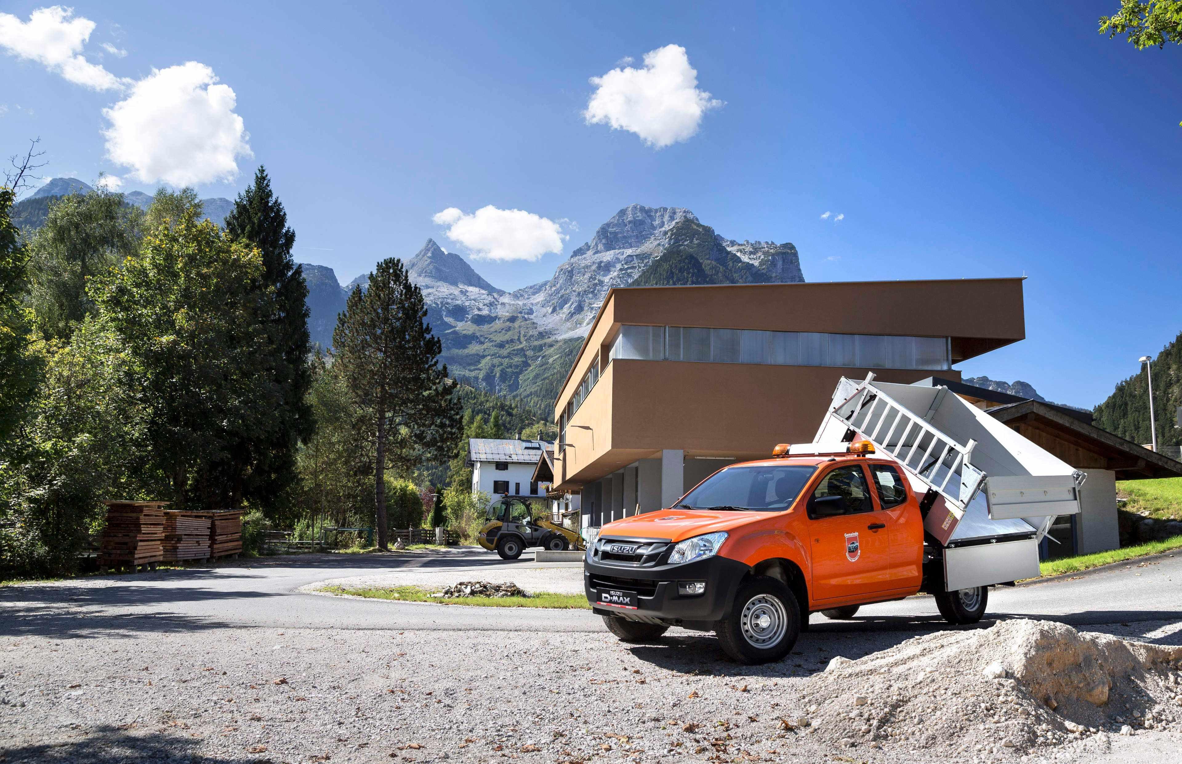 Isuzu D-MAX Kipper Landschaftsbau