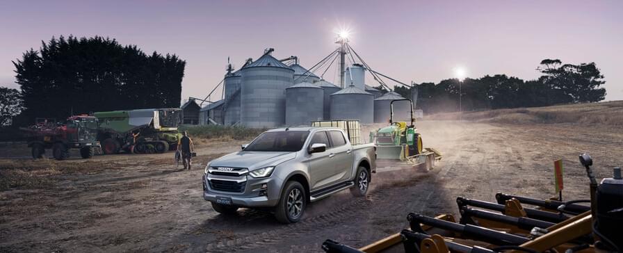 Isuzu D-MAX Anhaengelast Traktor Zuladung Single Cab